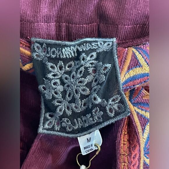 Johnny Was Lambda High Waisted Corduroy Pants. Medium NWT - Picture 5 of 8
